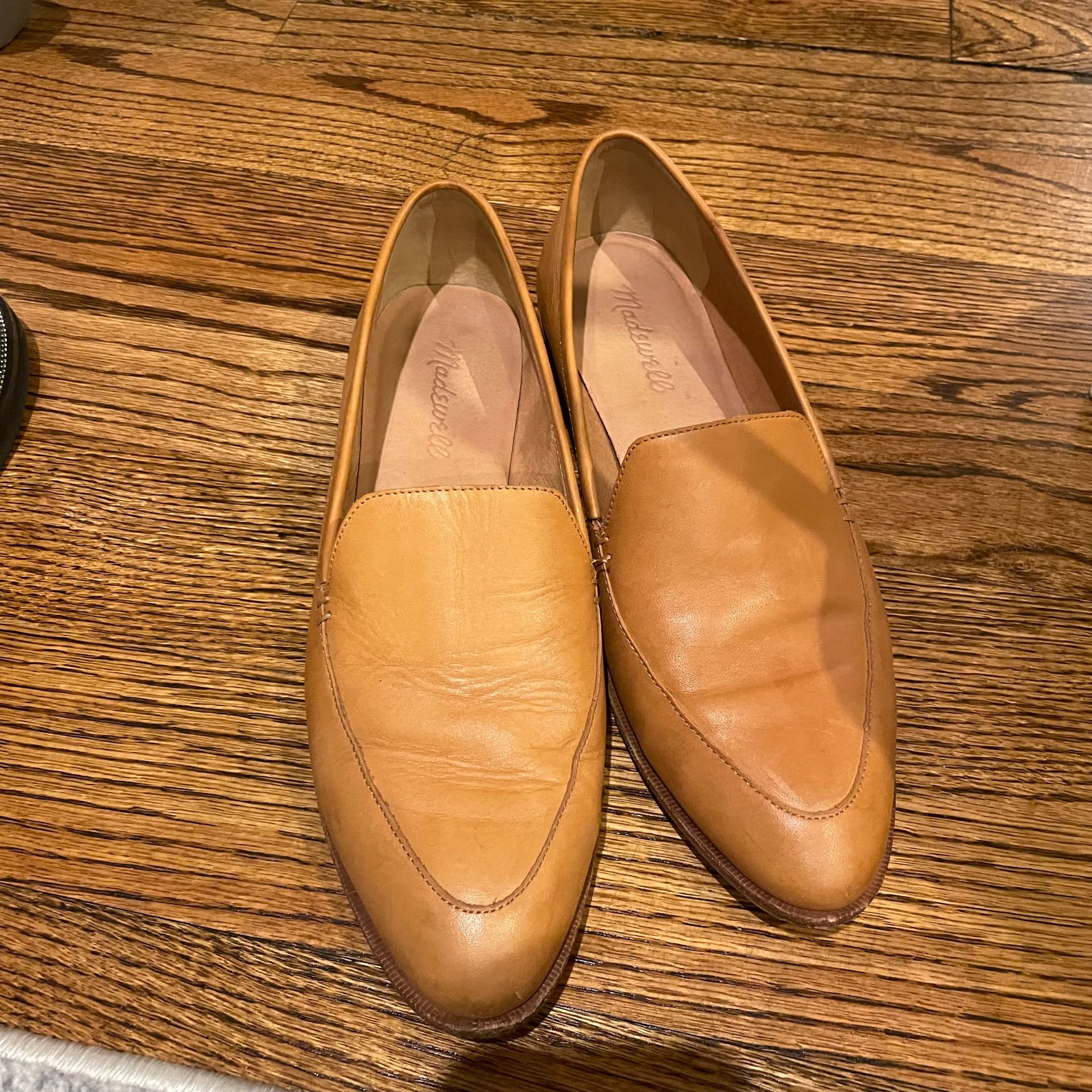 Madewell The Frances Loafer in English Saddle Leather 5