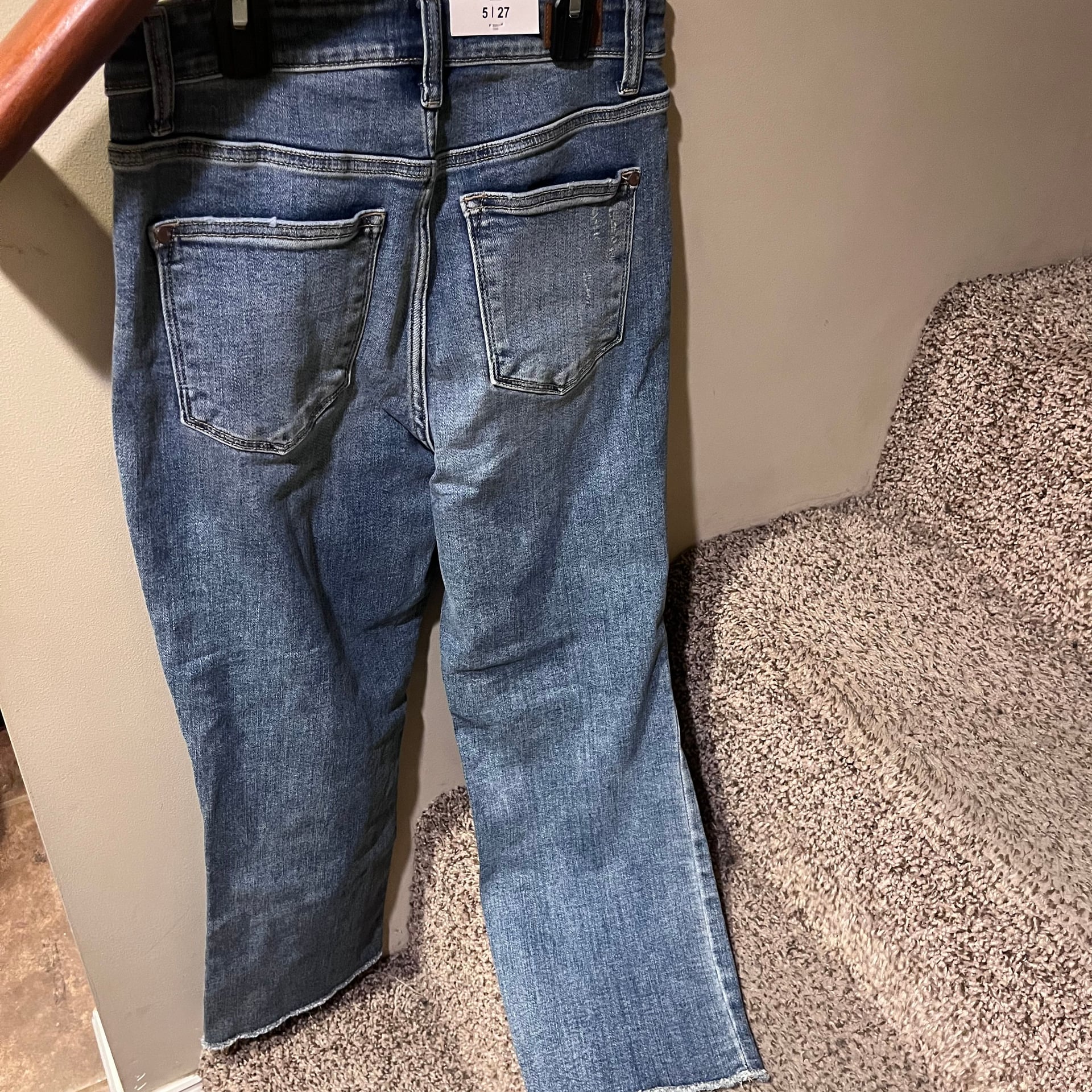 New With Tag Judy Blue Distressed hHigh Waisted Denim Jeans Size 5 2