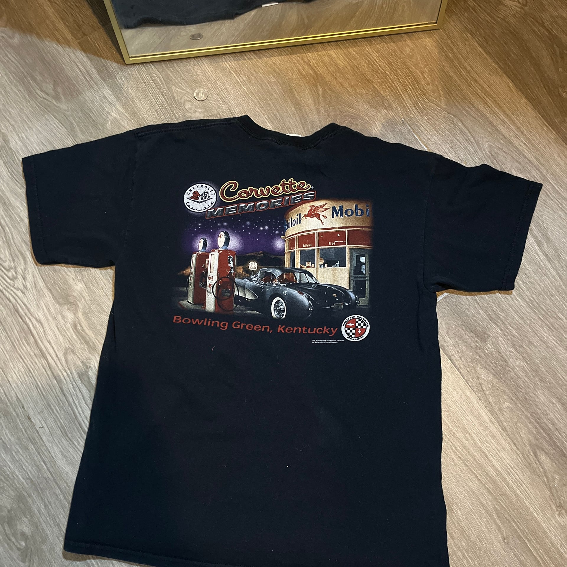 Vintage National Corvette Museum Memories Bowling Green Kentucky Graphic T-Shirt 3