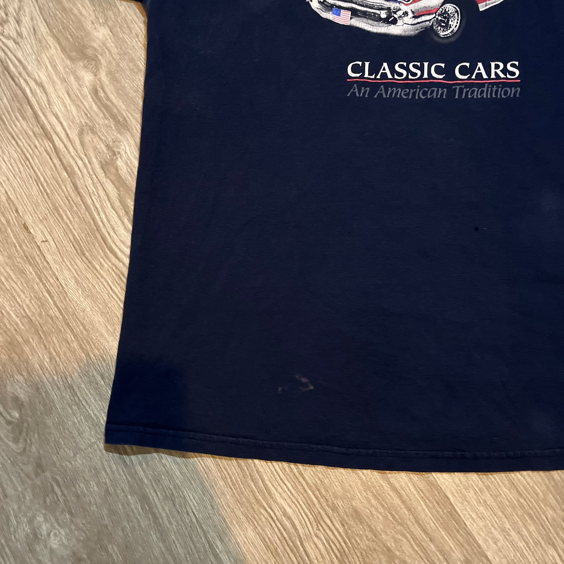 Vintage Gildan Classic Cars An American Tradition 1957 Chevrolet Bel Air T-Shirt XL 3