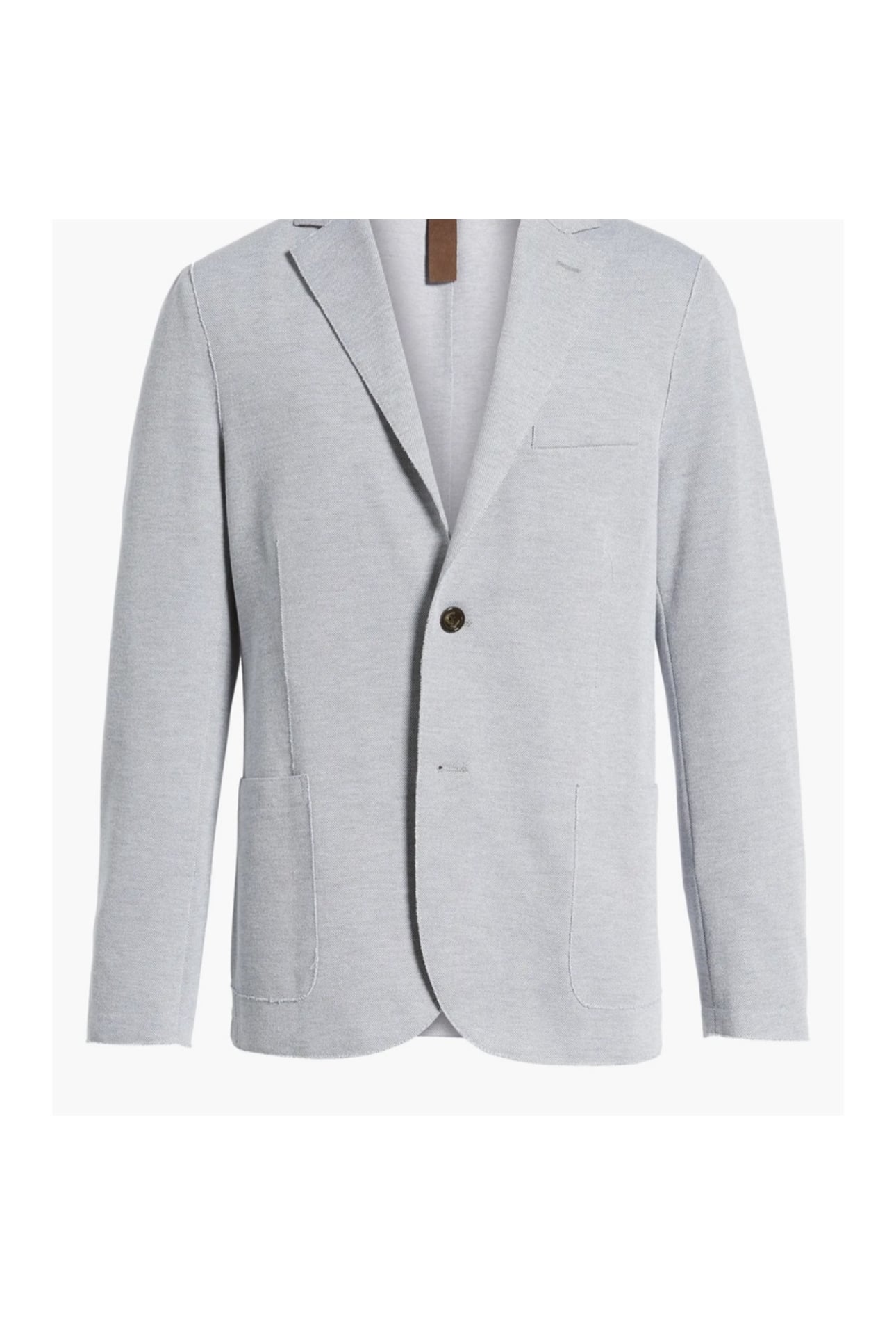 Eleventy Slim Fit Jersey Sport Coat In Grey, zero damage, worn only once. Dry cleaned. 6