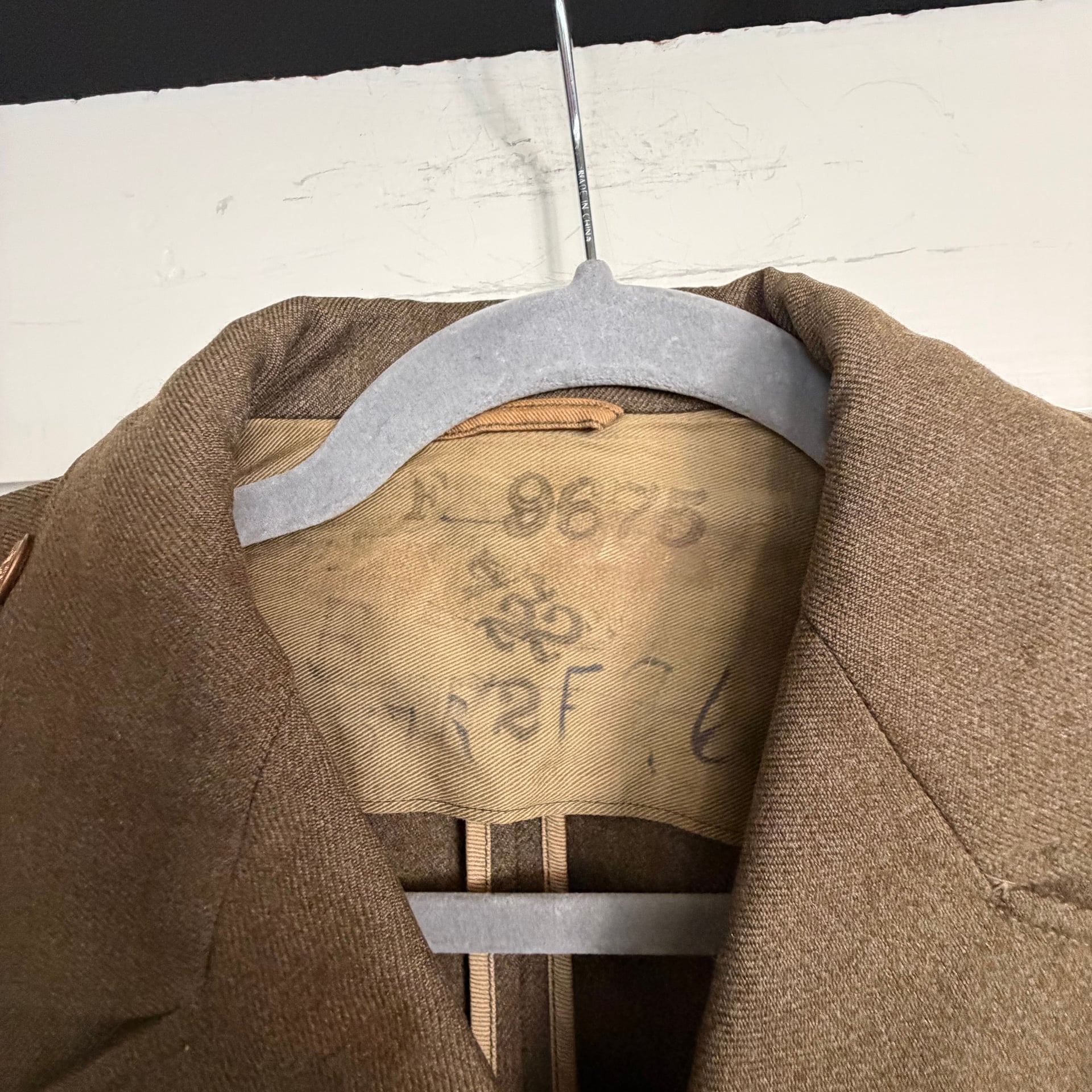Rare Vintage U.S. Army Military Button Front Blazer Jacket Coat 60s 70s SZ 38LX 2