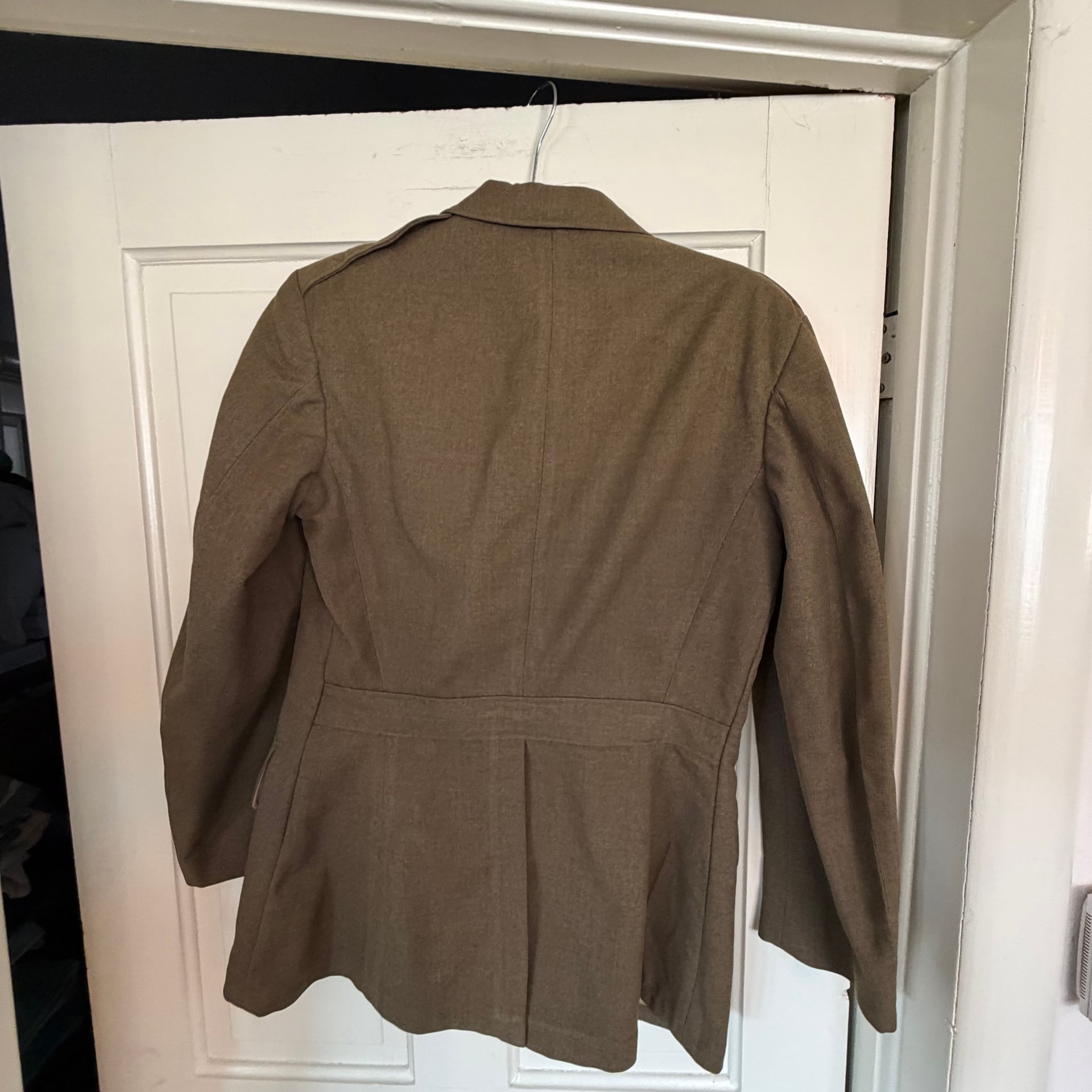 Rare Vintage U.S. Army Military Button Front Blazer Jacket Coat 60s 70s SZ 38LX 5