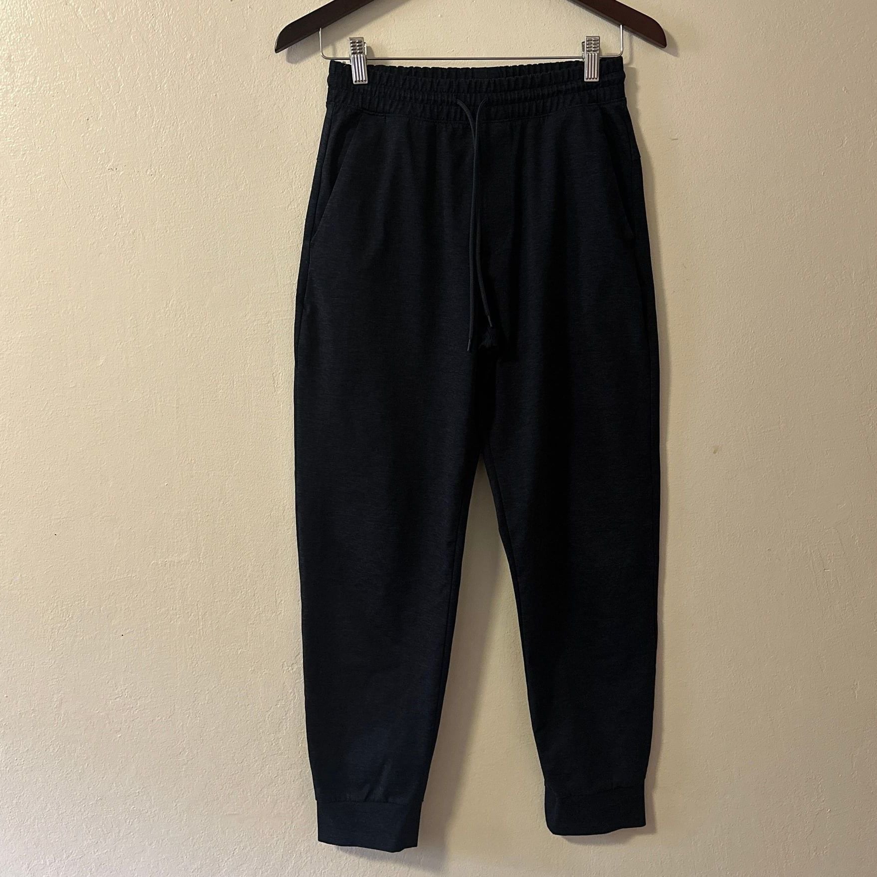 Uniqlo Men's Ultra Stretch Dry Sweatpants Joggers - Dark Navy Blue, Size S 2