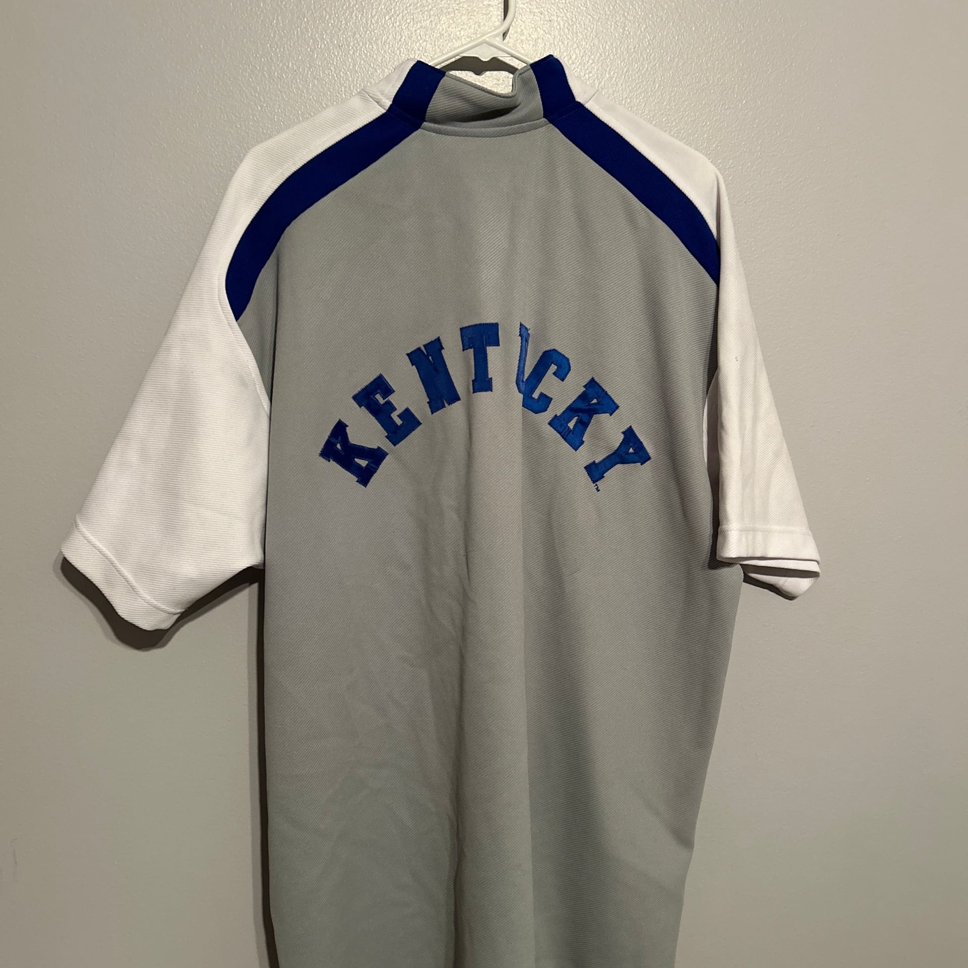 Vintage 90s Nike Team Kentucky Wildcats Warm Up Shooting Shirt Mens XXL 7