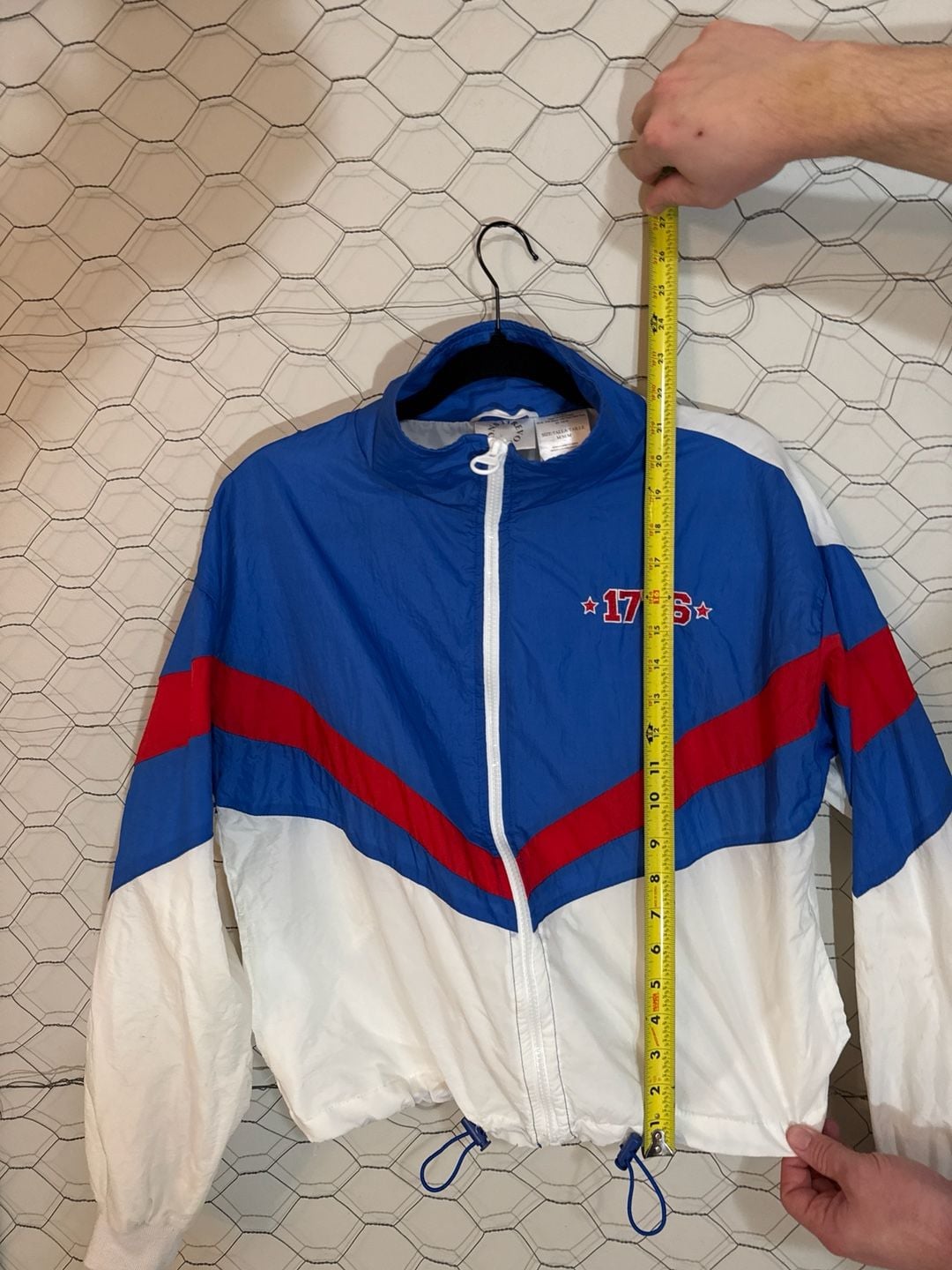 Vintage 1776 Revolutions 33 Windbreaker Bomber Jacket Size XS 6