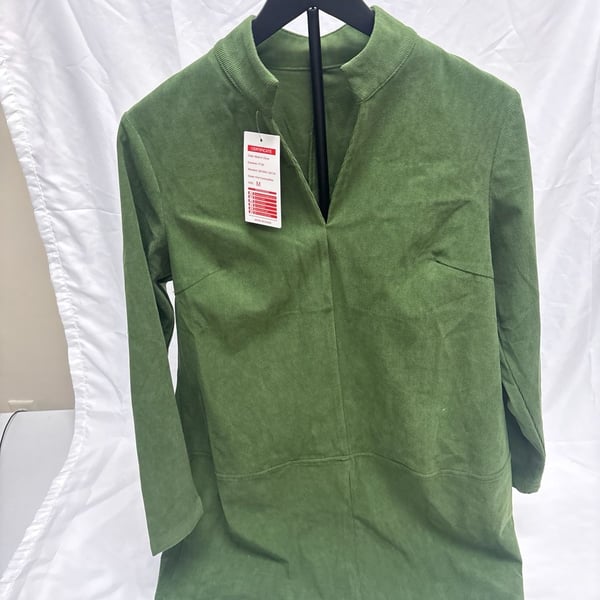 Tuckernuck Olive Green Corduroy Clifton Dress