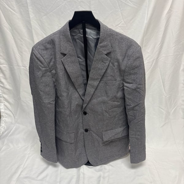 Kenneth Cole Reaction Gray Techni-Cole Lightweight Performance Sport Coat Blazer
