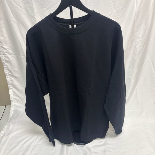 Hanes EcoSmart Black Crewneck Sweatshirt Size 2XL