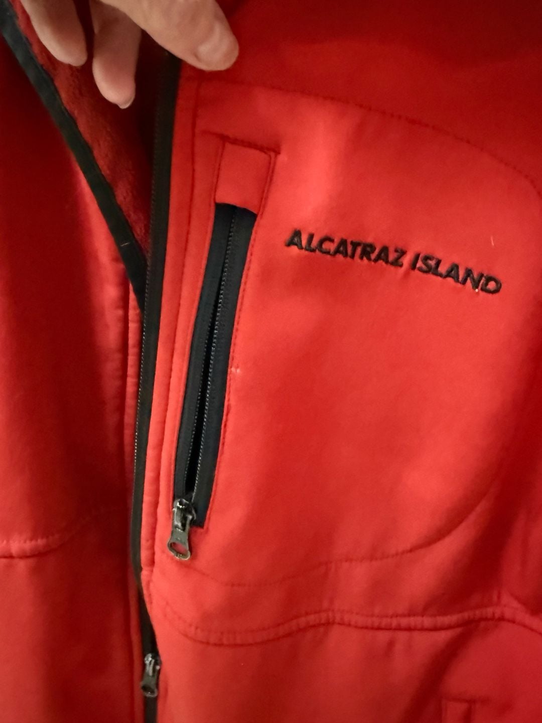 Alcatraz Island Prison Penitentiary Souvenir National Park Jacket Shirt Mens XL 2