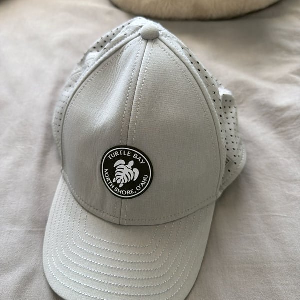 Exclusive Turtle Bay North Shore O'ahu Grey Performance Golf Hat