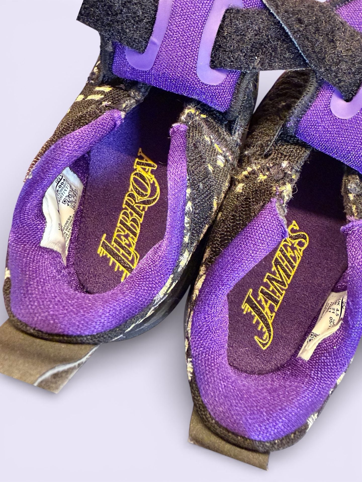 Buy Nike LeBron 17 TD 'Lakers' - BQ5596 004 -size 5C 6