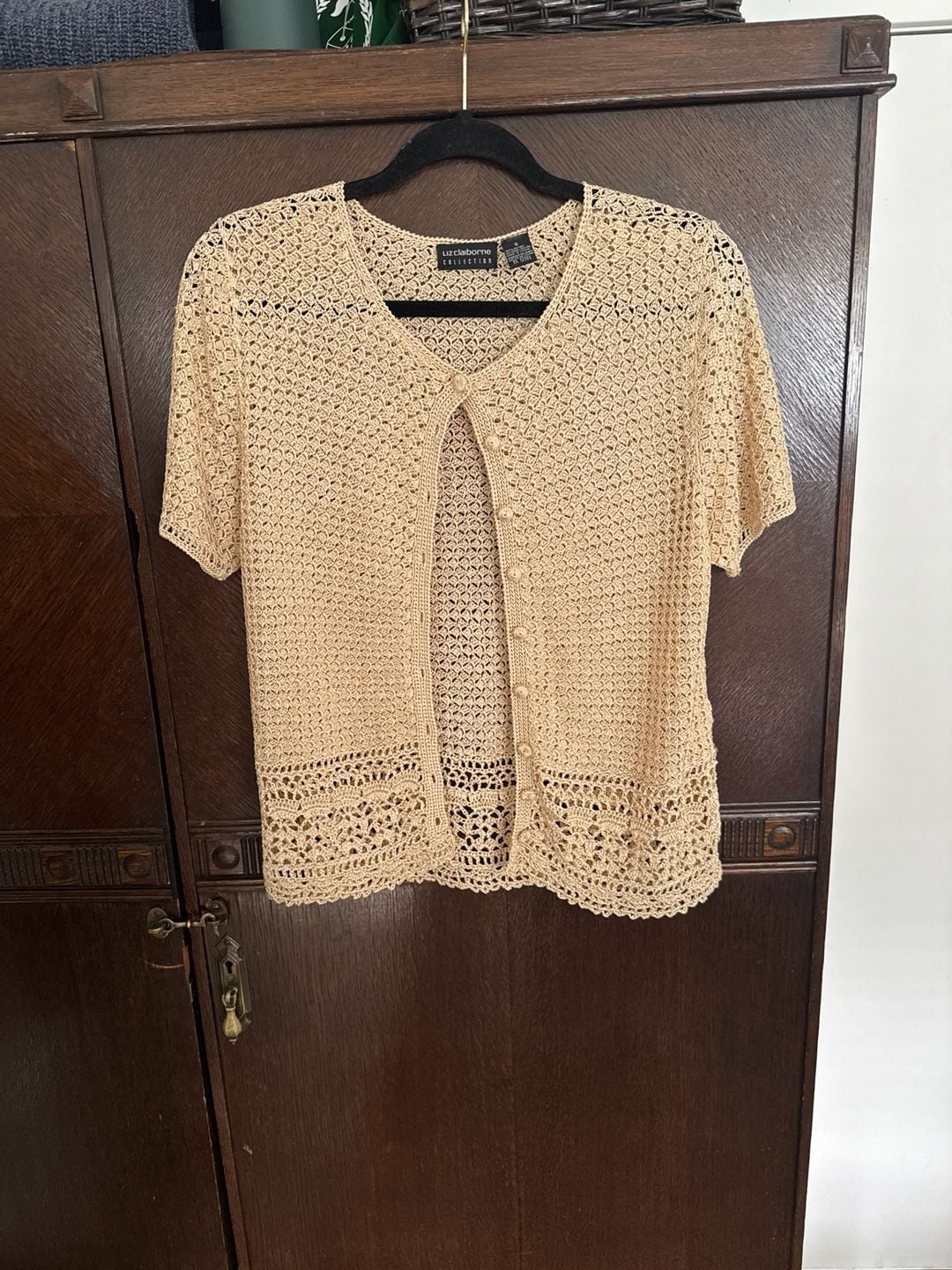 Liz Claiborne Liz Sport Cardigan & Tank Top Set Size... 1