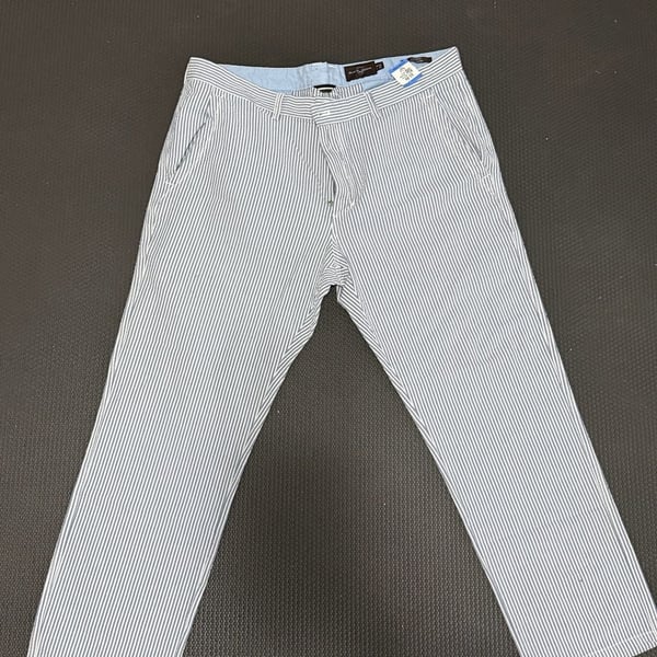 Organic Seersucker Suit Pant – ,