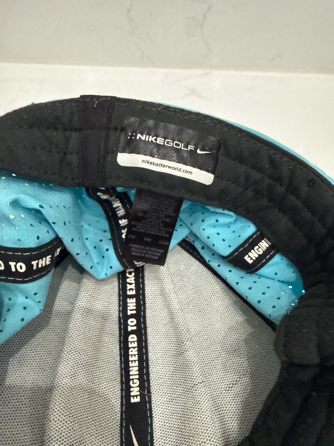 Nike Legacy91 Blue Golf Hat Cap One Size small/Medium 4