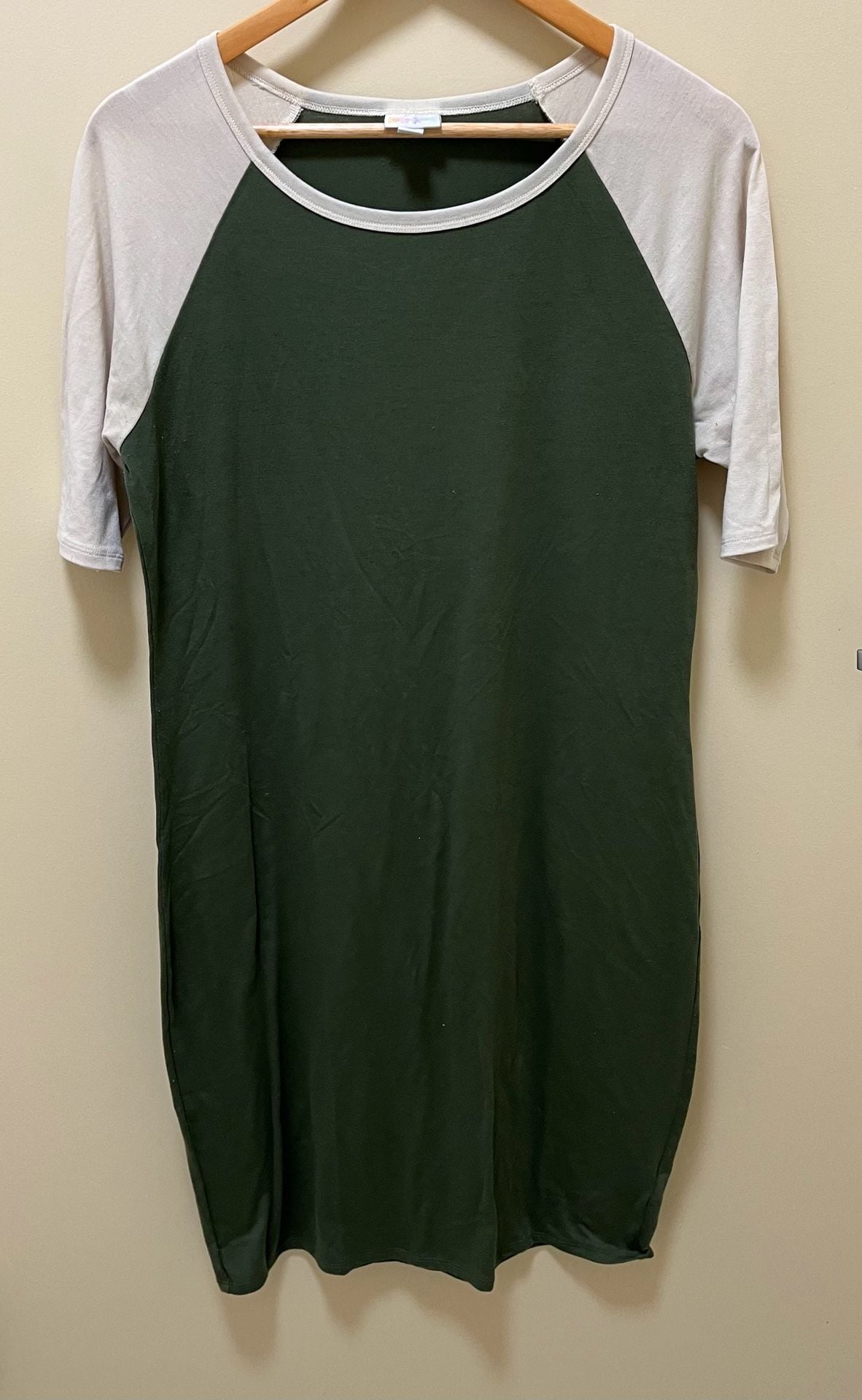 LuLaRoe Julia Women's Two Tone Dress - XL 2