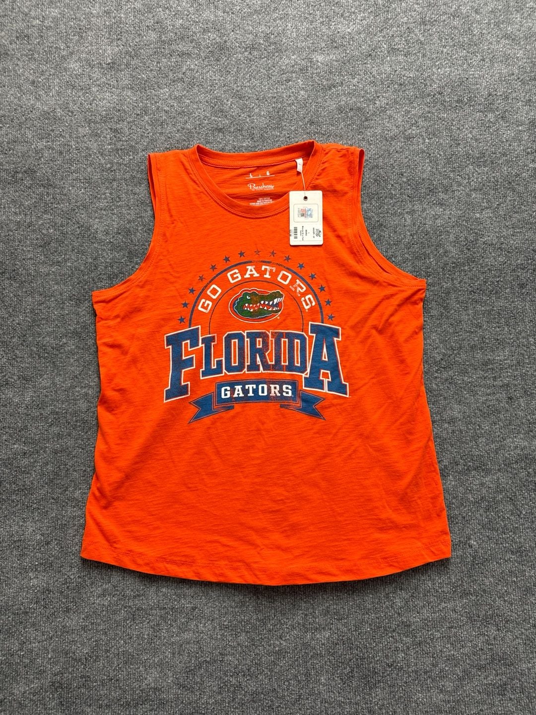 Pressbox Women's Florida Gators Captain Miranda Slub Tank Top 2