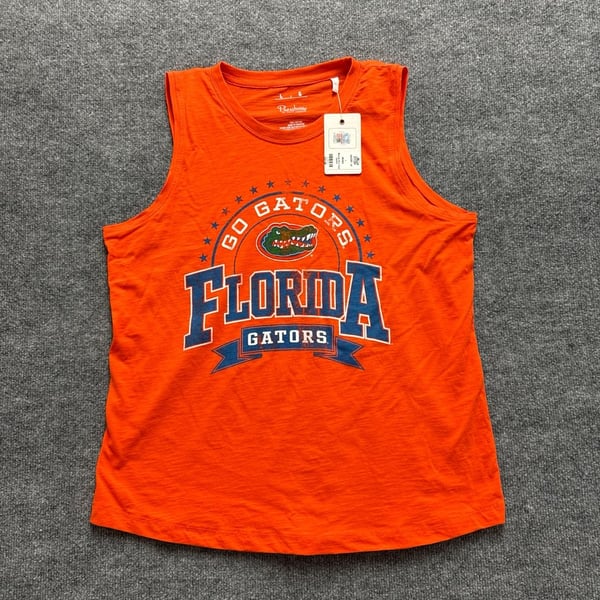 Pressbox Women's Florida Gators Captain Miranda Slub Tank Top