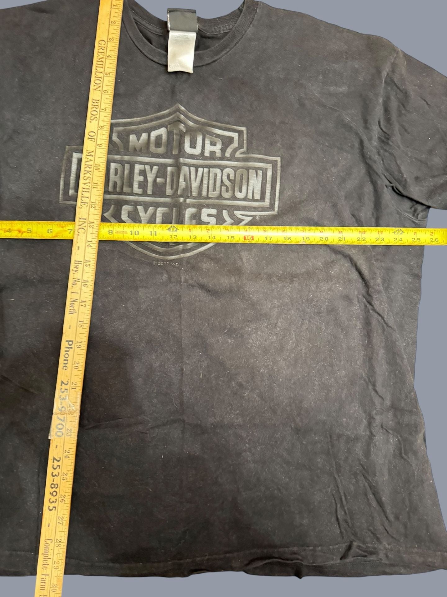Harley-Davidson Peterson's South Miami Florida Bar & Shield T-Shirt 2XL 7