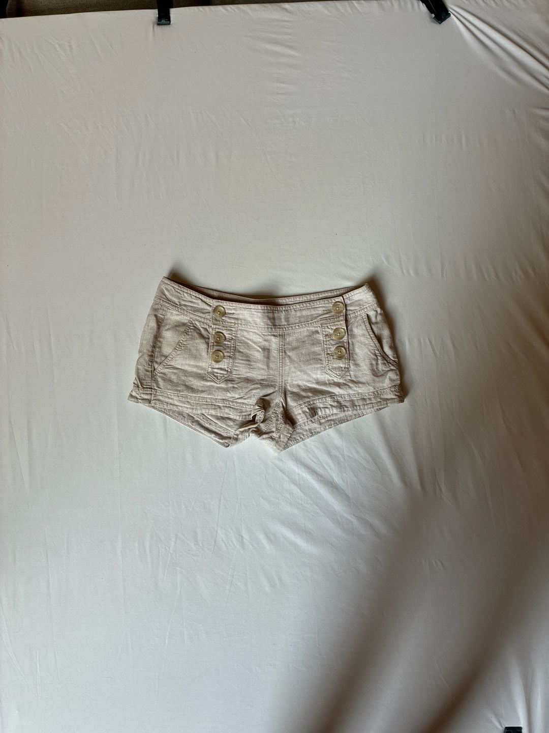 Vintage Express Low Rise Linen / Cotton Blend size 4 2