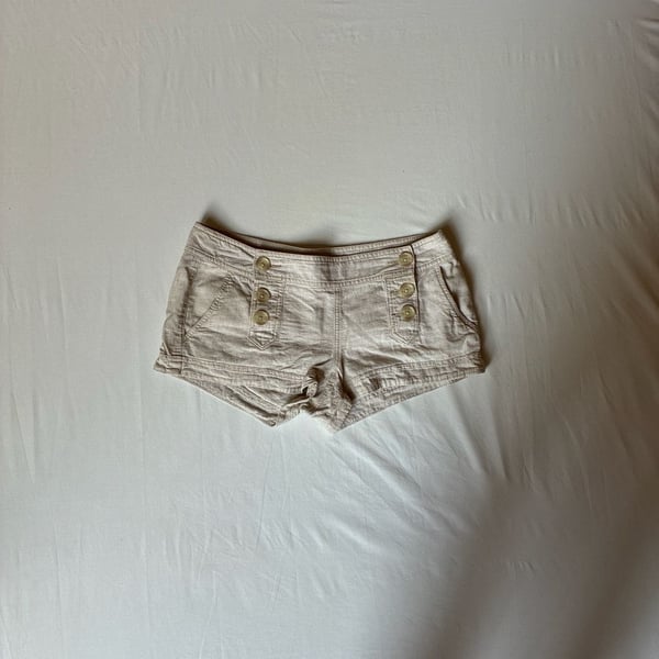 Vintage Express Low Rise Linen / Cotton Blend size 4