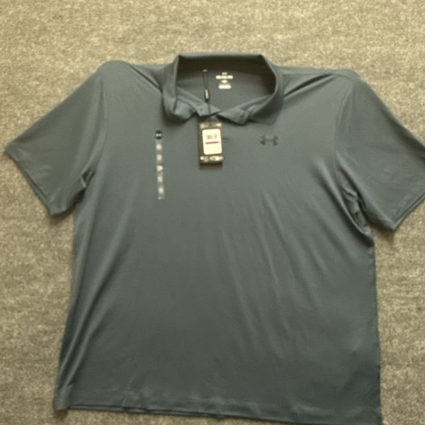 NWT Under Armour UA Matchplay Polo Men's 2XL - Gray