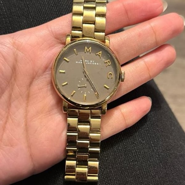 Marc by Marc Jacobs Baker Gold-Tone Stainless Steel Watch MBM3281