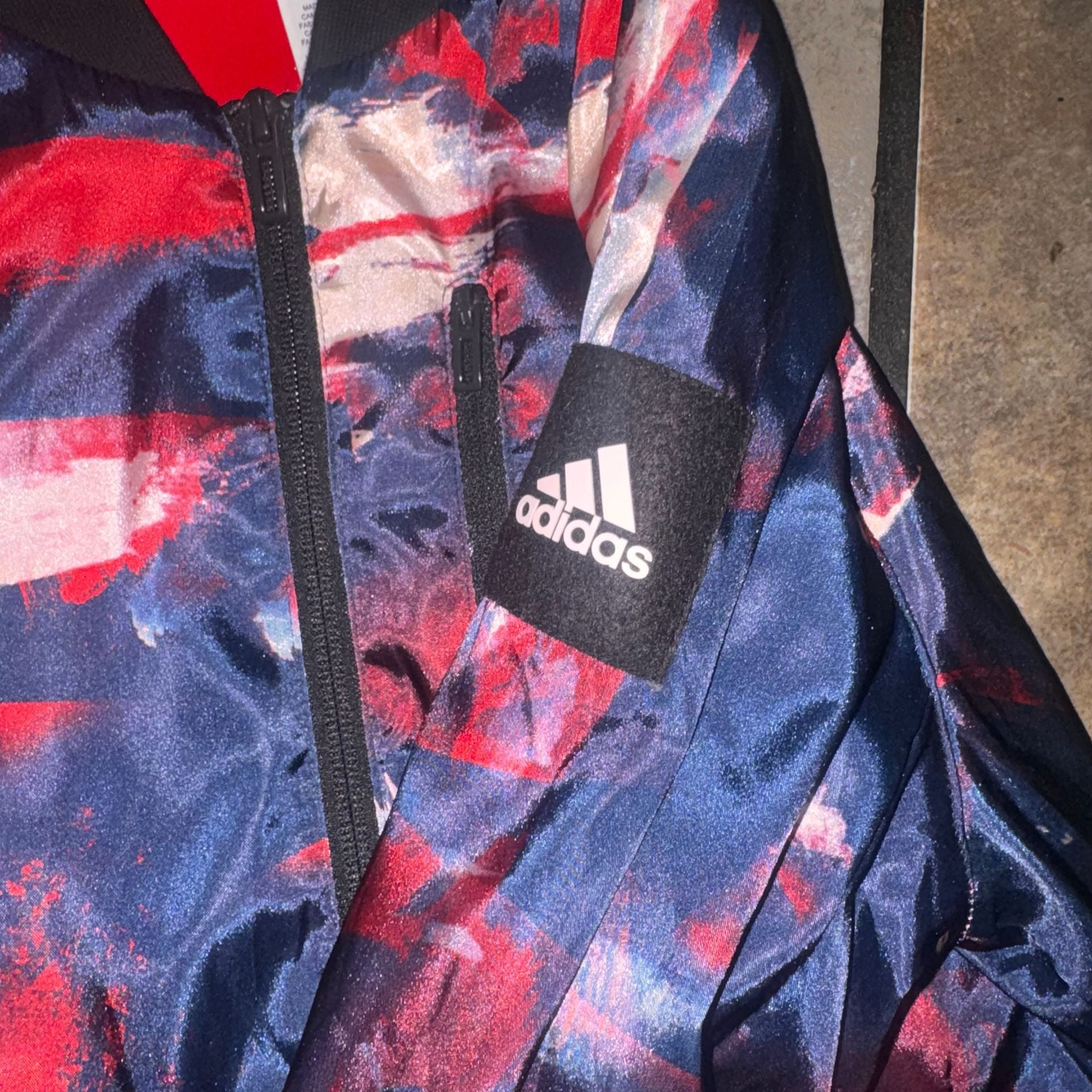 adidas Women's Spirit Superstar Abstract Satin Bomber Jacket 3
