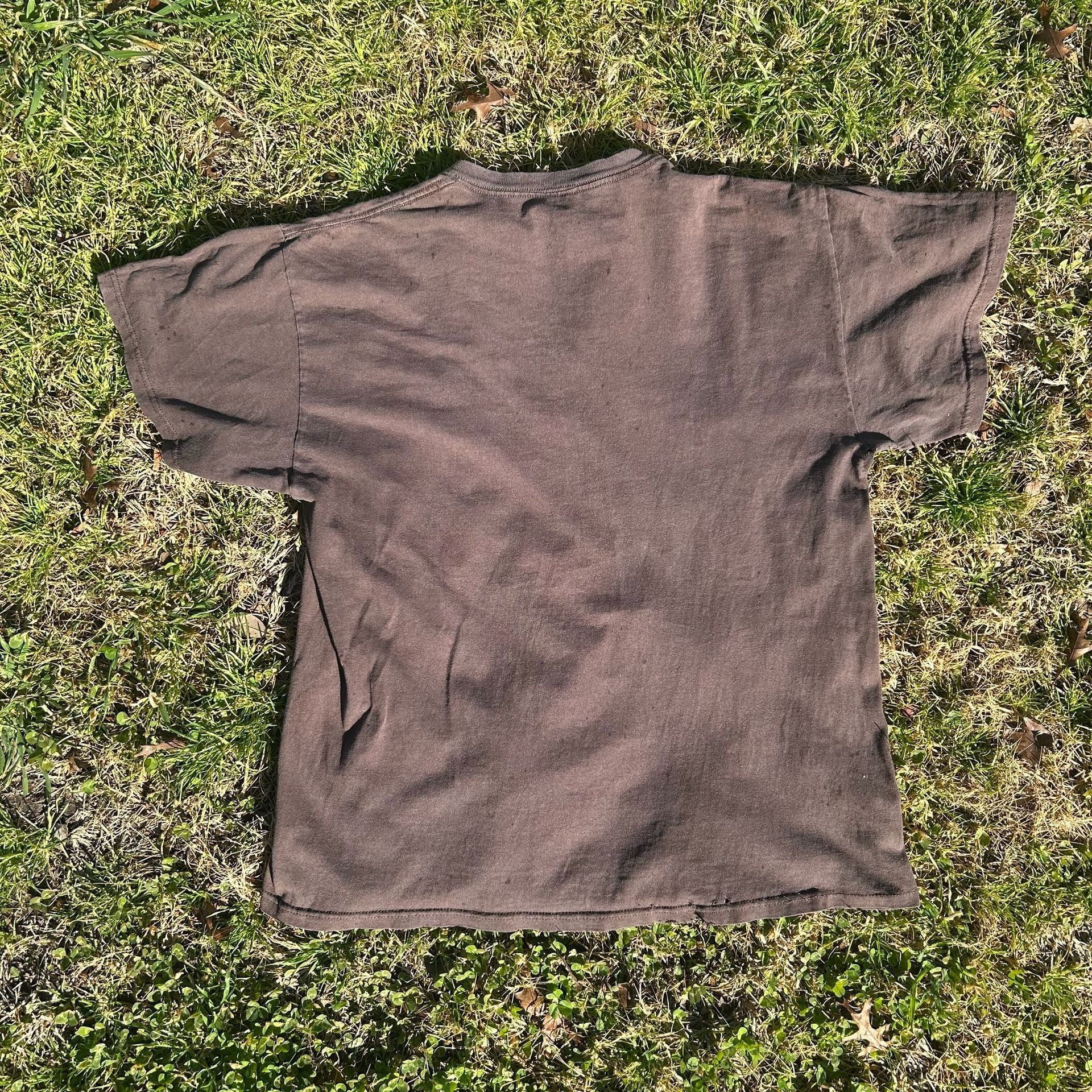 Vintage 2009 Bob Marley 'Stand Up For Your Rights' Faded Brown T-Shirt 4
