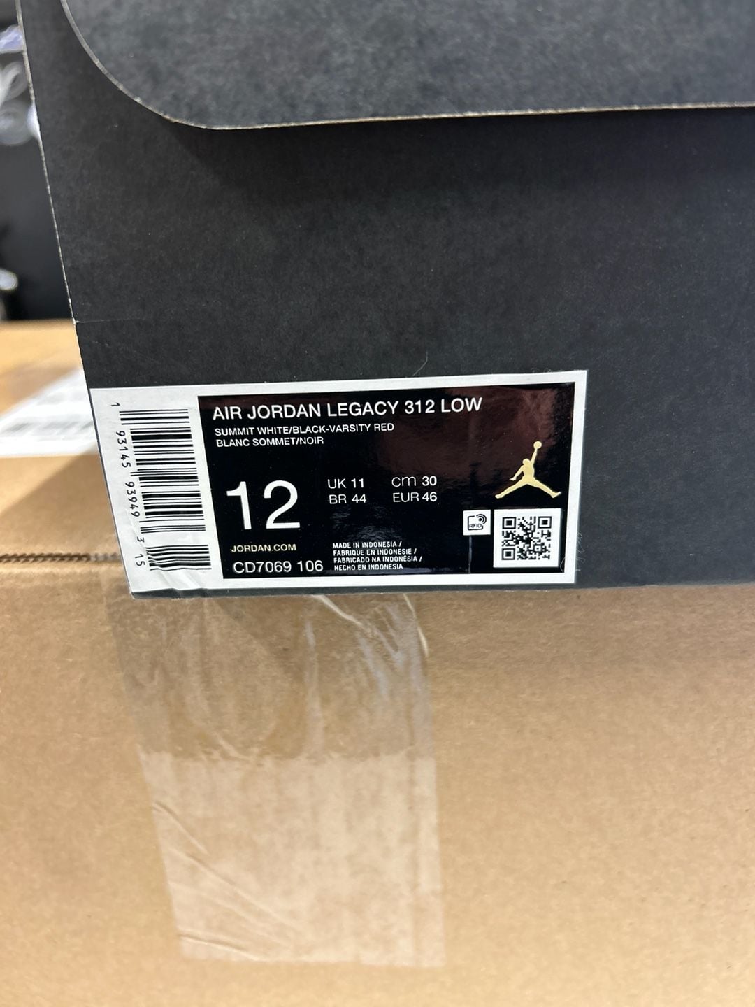 Air Jordan Legacy 312 Low 'Chicago' Summit White/Black-Varsity Red CD7069-106 7