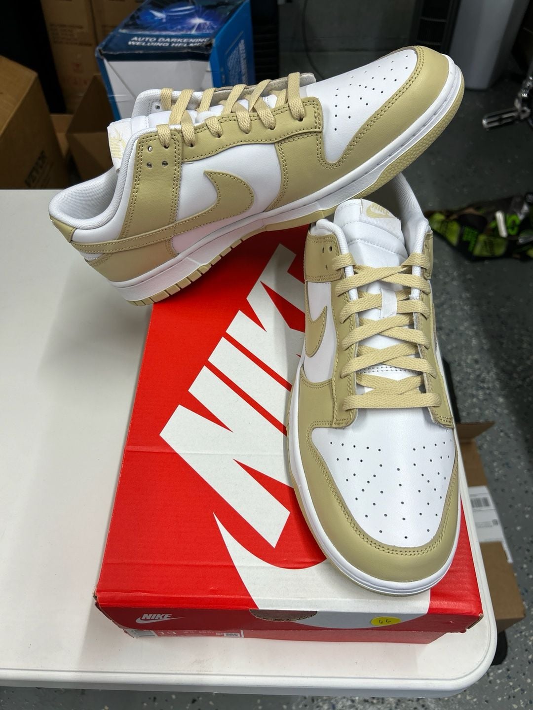 Nike Dunk Low Retro BTTYS Team Gold White DV0833-100 2