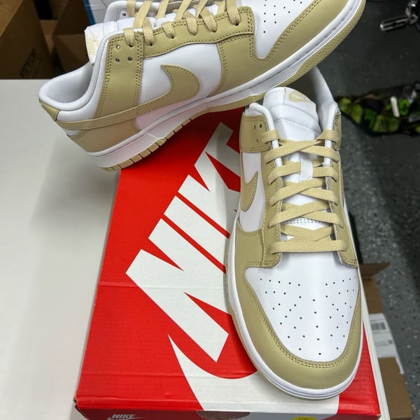 Nike Dunk Low Retro BTTYS Team Gold White DV0833-100