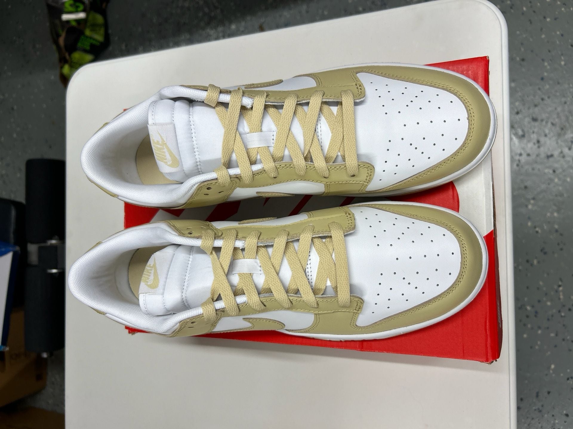 Nike Dunk Low Retro BTTYS Team Gold White DV0833-100 3
