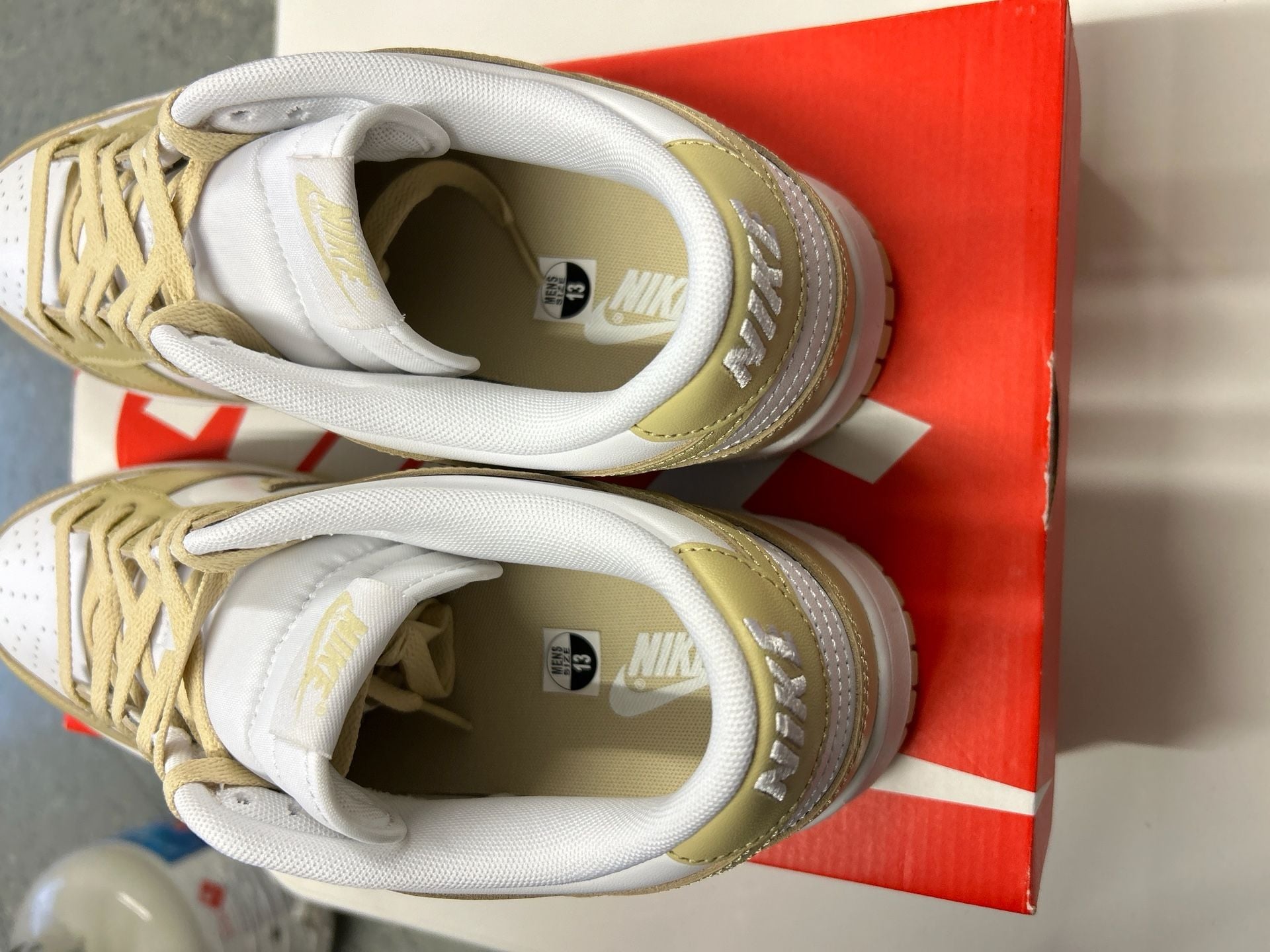 Nike Dunk Low Retro BTTYS Team Gold White DV0833-100 4
