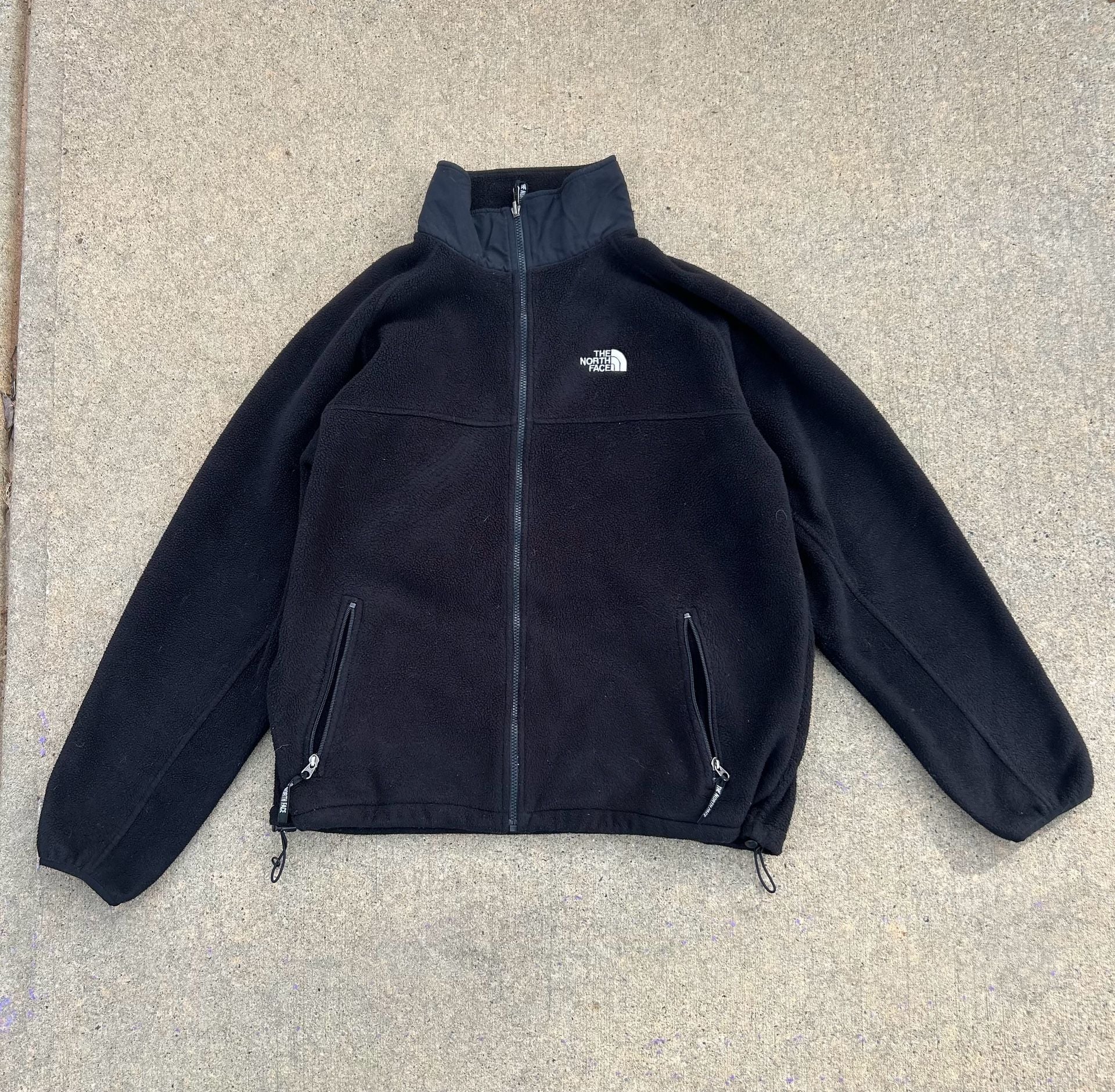 The North Face Black Full Zip Fleece Jacket Men's Size XL 2