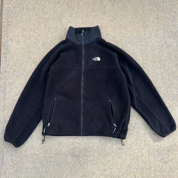 The North Face Black Full Zip Fleece Jacket Men's Size XL