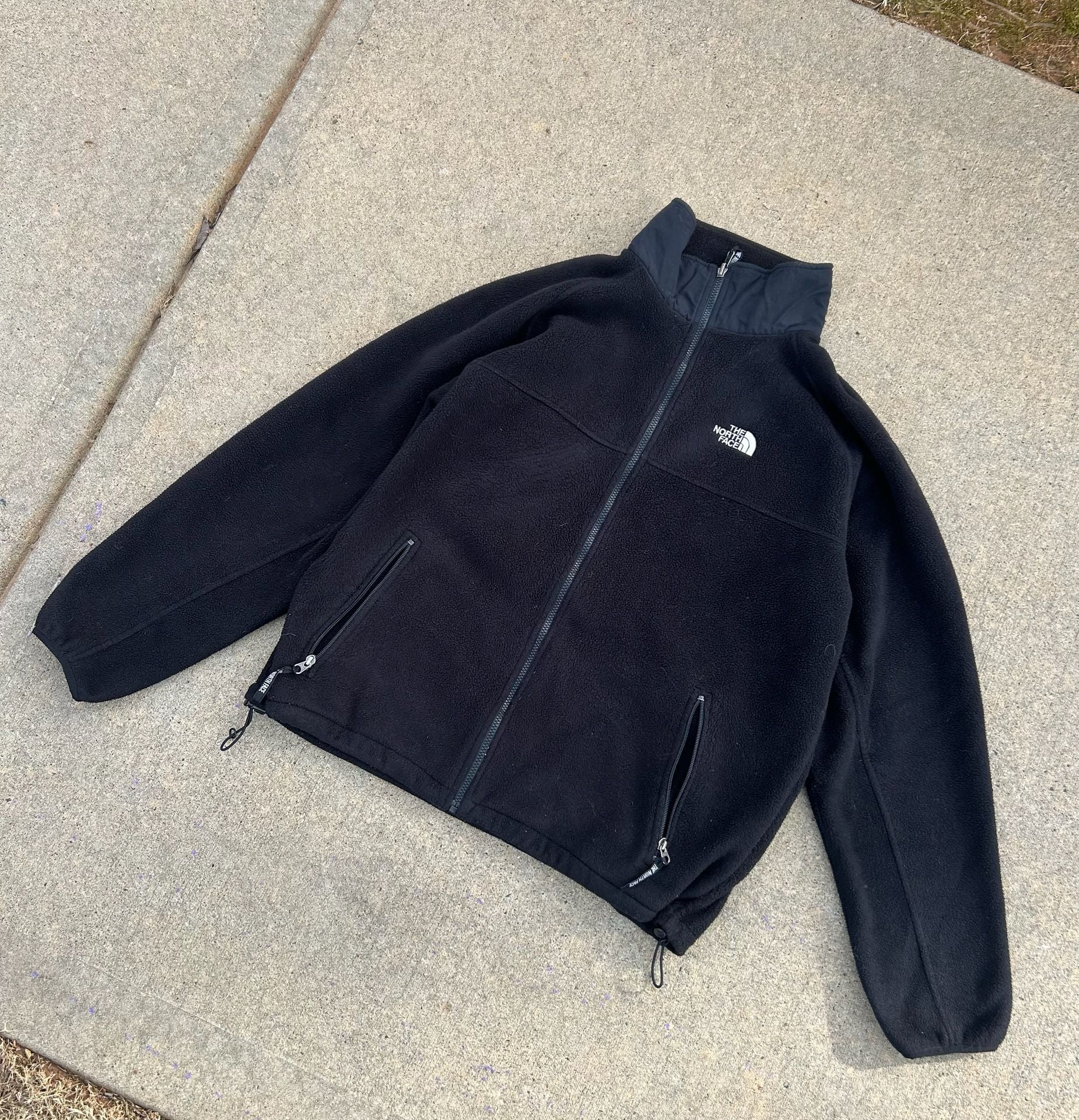 The North Face Black Full Zip Fleece Jacket Men's Size XL 3