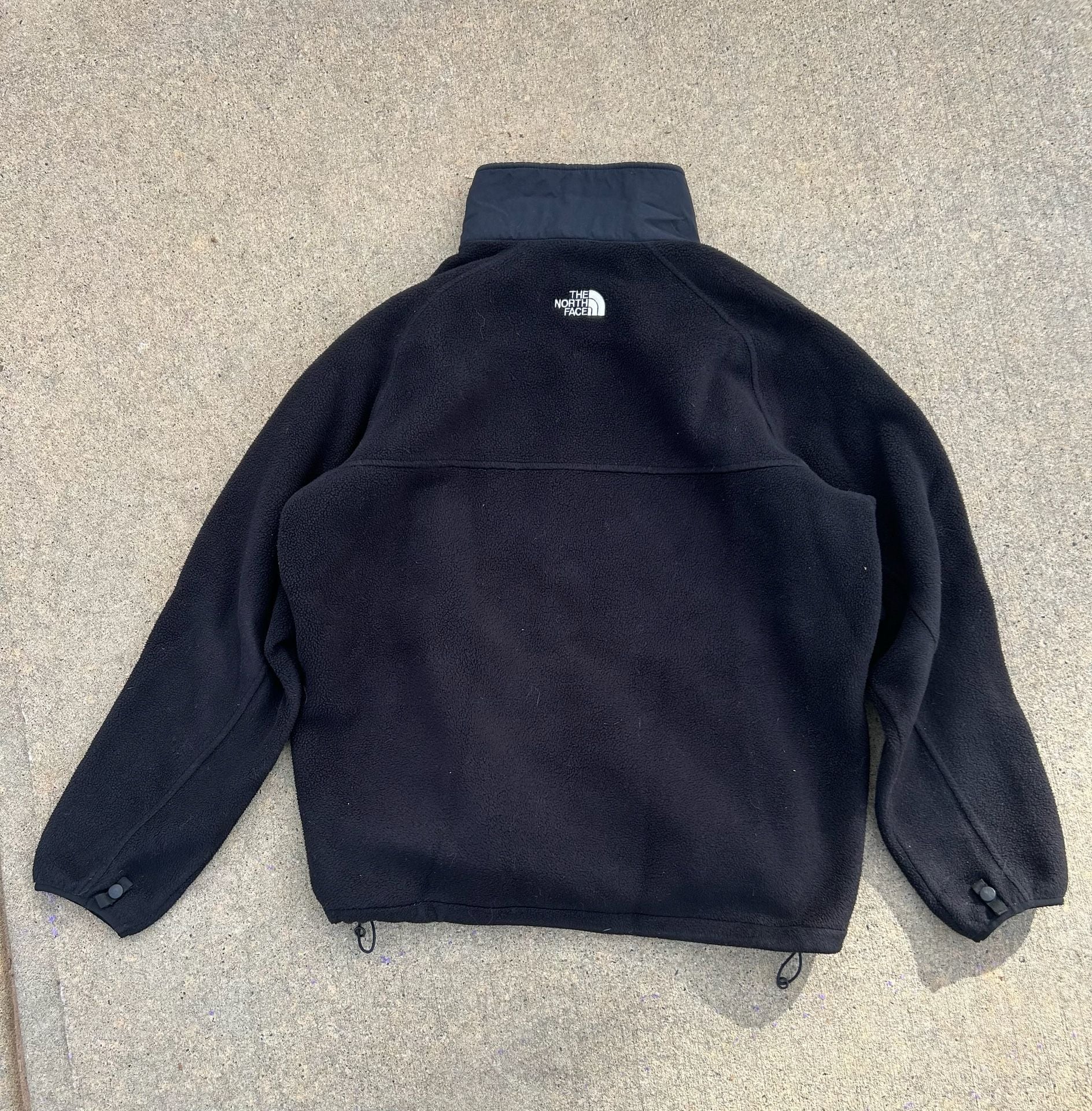 The North Face Black Full Zip Fleece Jacket Men's Size XL 8