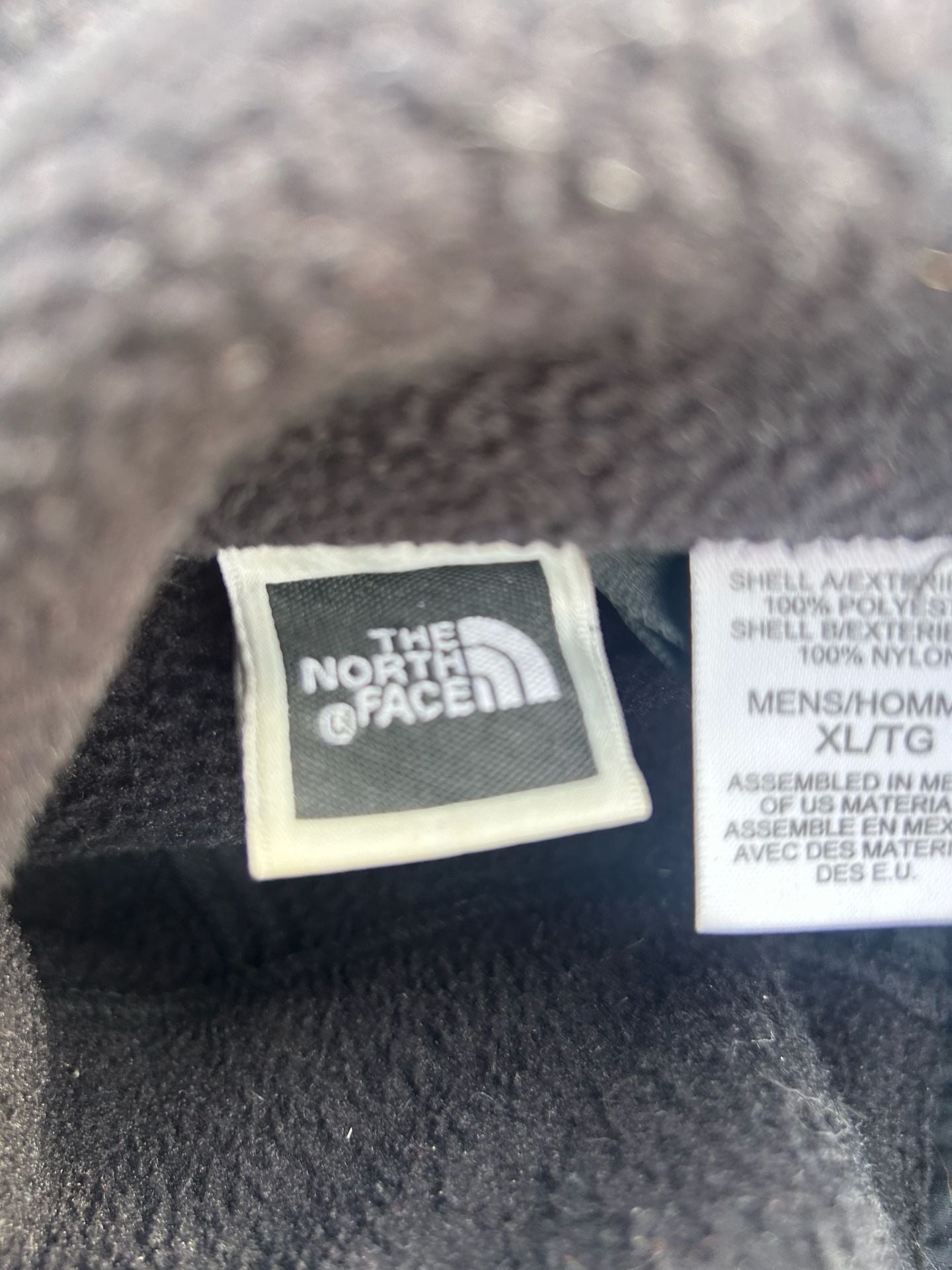 The North Face Black Full Zip Fleece Jacket Men's Size XL 11