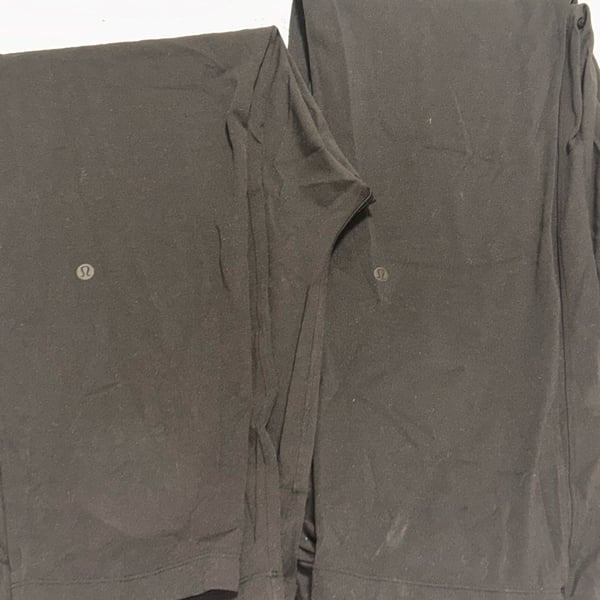 BUNDLE Lululemon On the Fly Full Length Black Pants Size 10