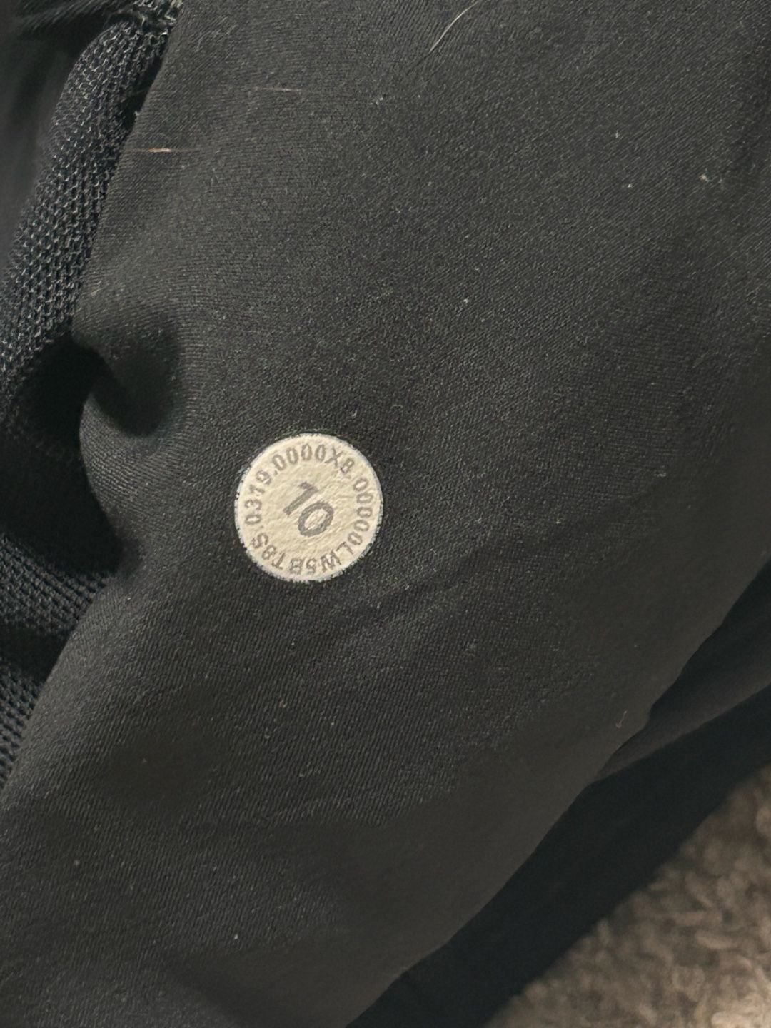 BUNDLE Lululemon On the Fly Full Length Black Pants Size 10 5