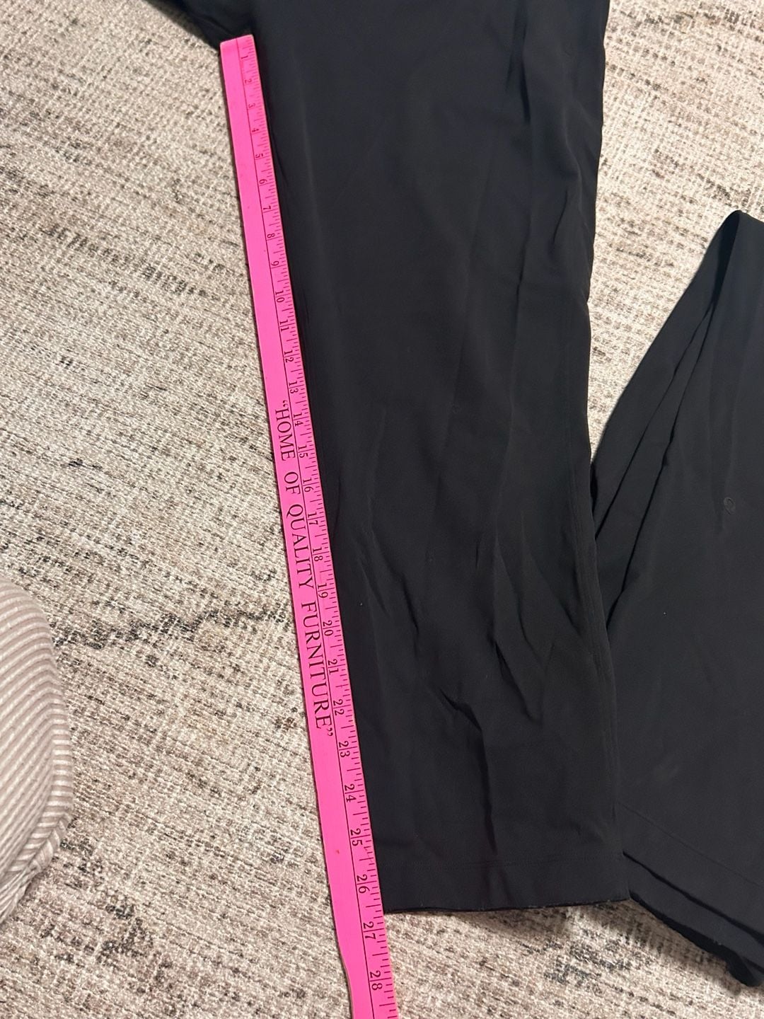 BUNDLE Lululemon On the Fly Full Length Black Pants Size 10 7