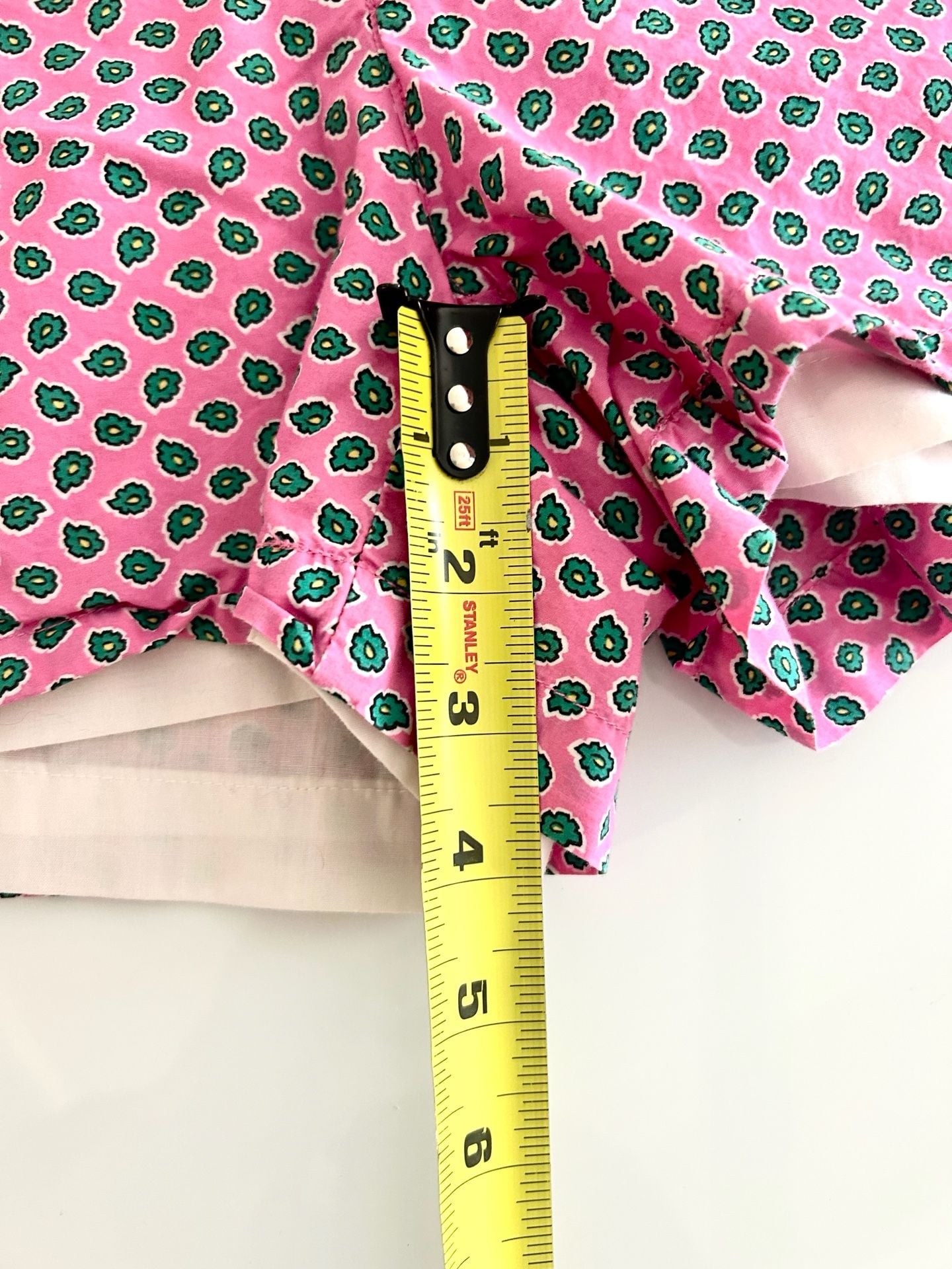 Ralph Lauren Sport Women's Size 10 Pink Floral Geometric Chino Shorts 3