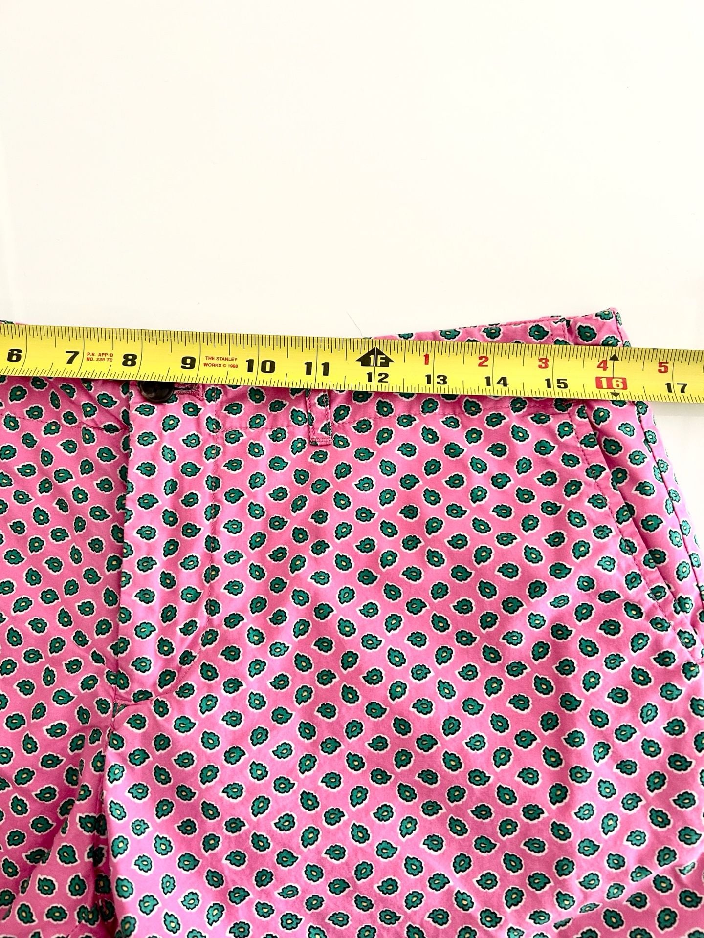 Ralph Lauren Sport Women's Size 10 Pink Floral Geometric Chino Shorts 4
