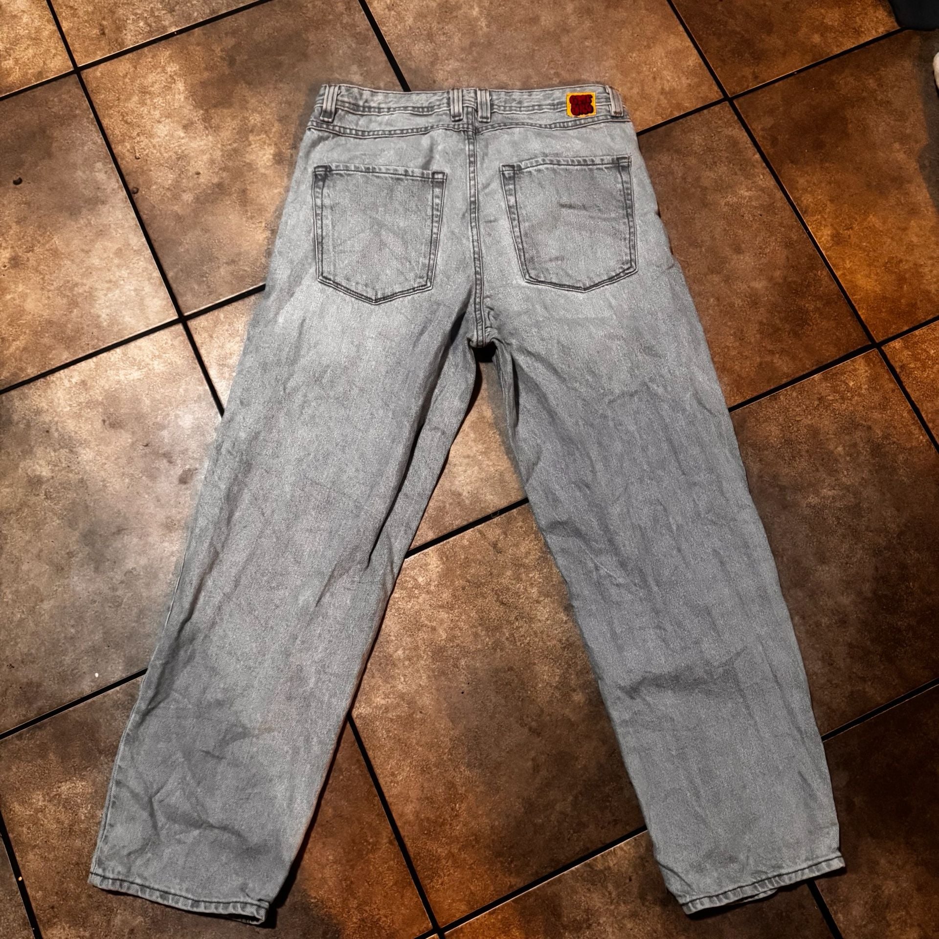 Empyre Baggy Light Wash Skateboard Jeans Size 32 3