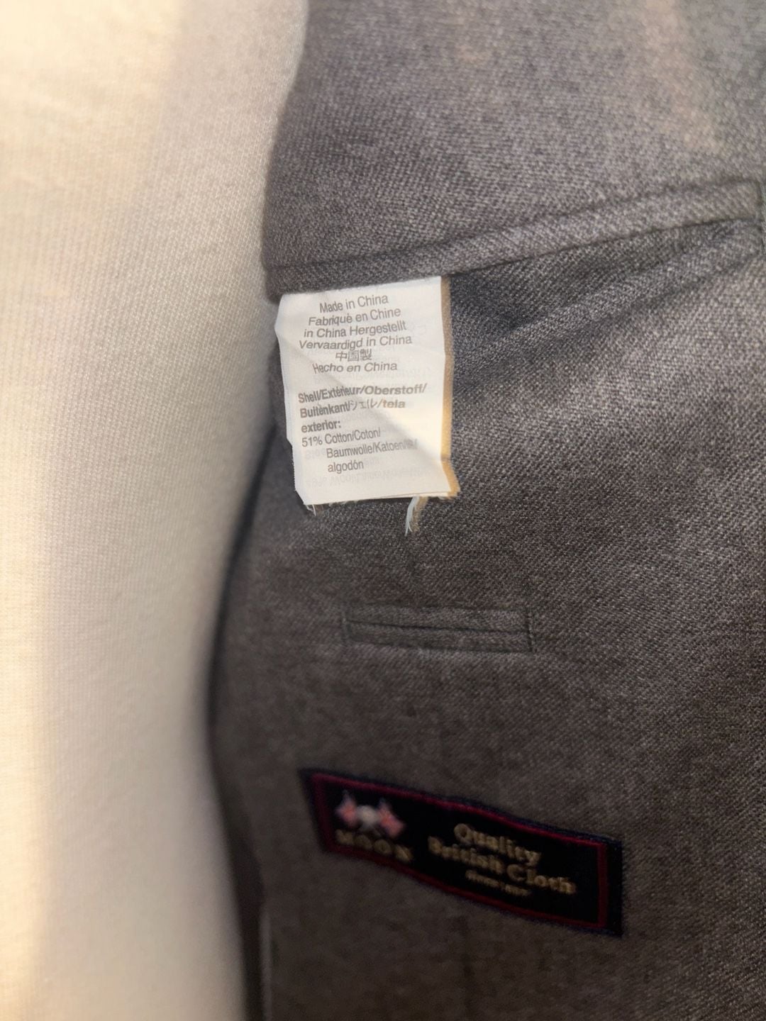 J Crew Ludlow Slim Fit 41 R Gray solid Cotton Wool Two Button Two Piece Suit Size 6