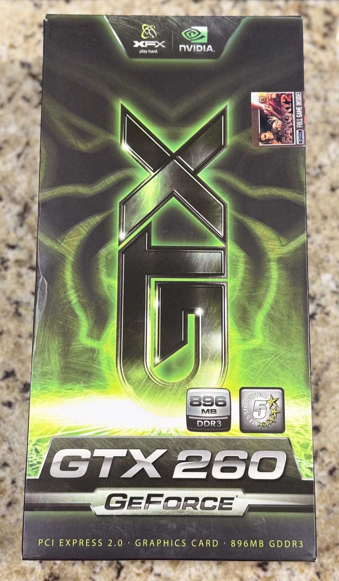 XFX NVIDIA GeForce GTX 260 896MB GDDR3 Graphics Card BOXED with Games 7