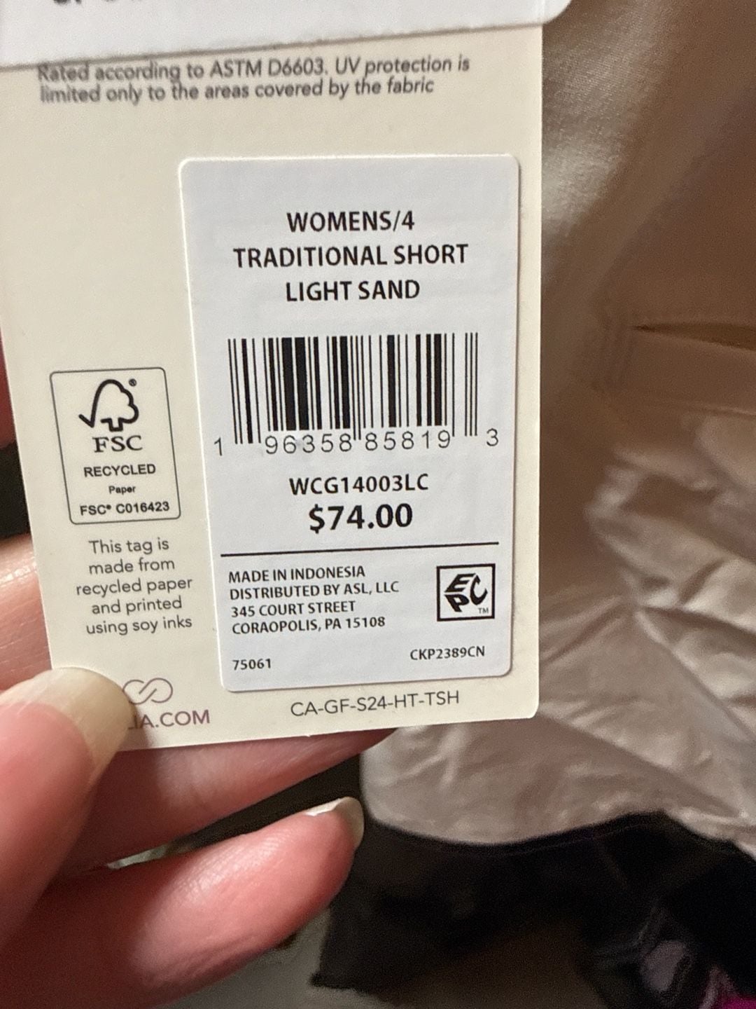 CALIA Women's High-Rise 4" Inseam Traditional Golf Shorts Light Sand Size 4 5