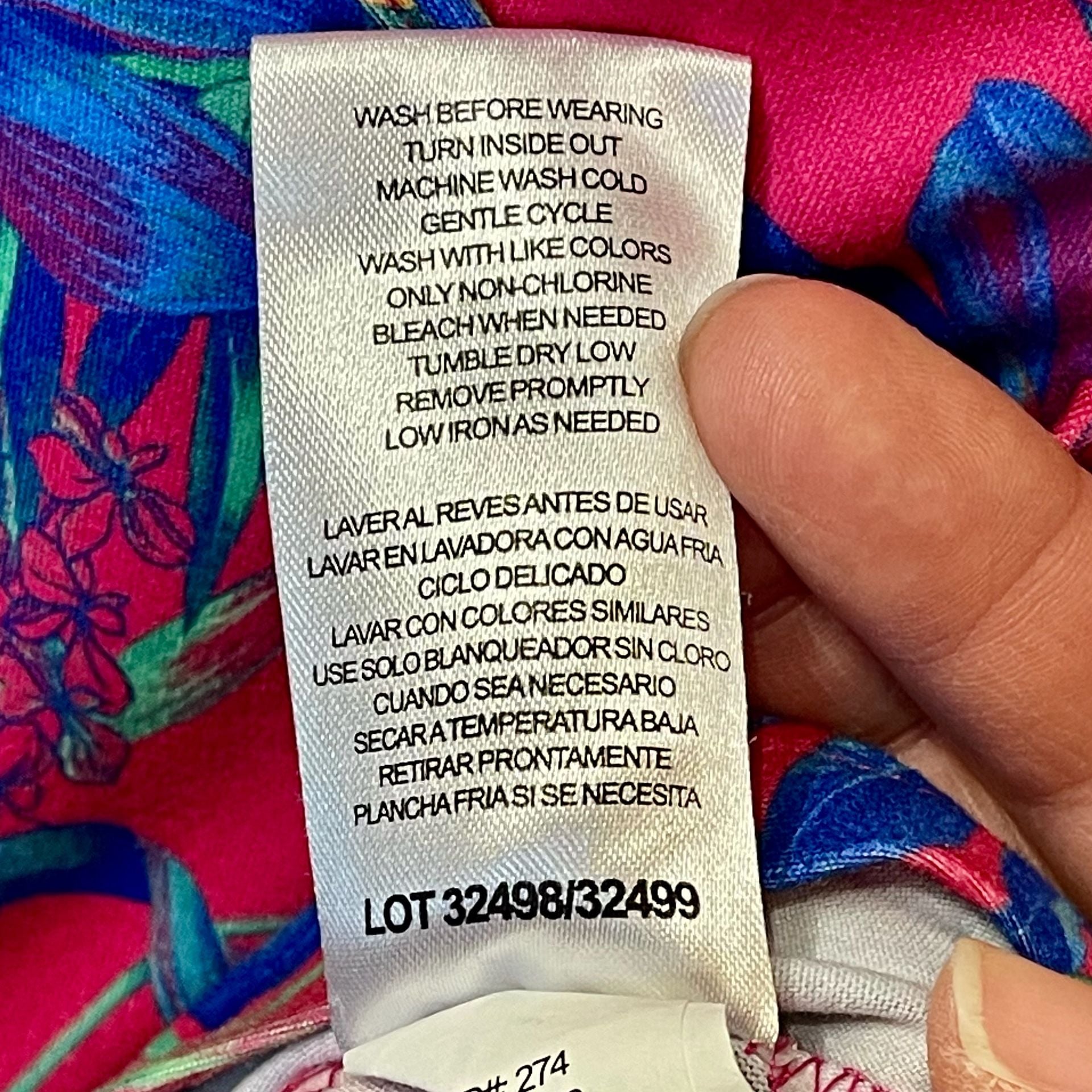 Tommy Bahama Girls Tropical Floral Ruffle V-Neck Dress 7