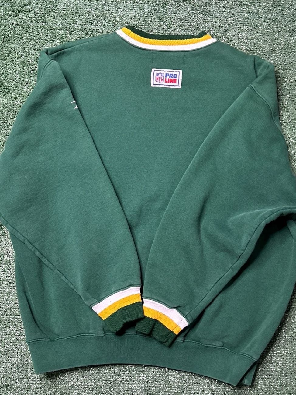 Vintage Reebok Pro LineNFL Green Bay Packers Sweatshirt Large- 5